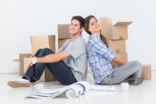 Preparation and packing support for a Notting Hill home move