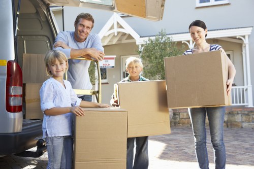 Local movers handling a residential relocation in Notting Hill