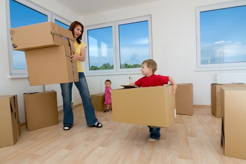 Commercial furniture pick-up for a Notting Hill business