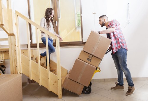 Careful furniture transport for a house removal in Notting Hill